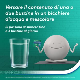 Aspirina Influenza e Naso Chiuso - Trattamento sintomatico della congestione nasale e di stati febbrili - 20 Bustine