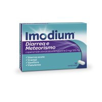 Imodium Diarrea E Meteorismo - 12 compresse Imodium Diarrea E Meteorismo - 12 compresse