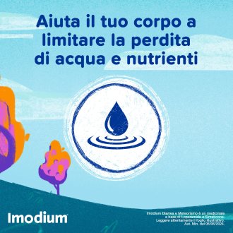Imodium Diarrea E Meteorismo - 12 compresse