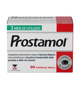 Prostamol - Integratore alimentare per la prostata e le vie urinarie - 90 Capsule
