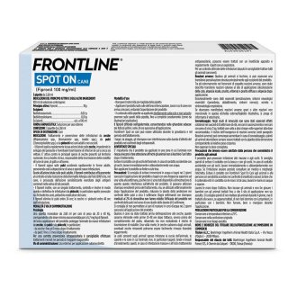 Frontline Spot On Cani  x3 Antiparassitario Contro Pulci, Zecche E Pidocchi (20-40Kg)