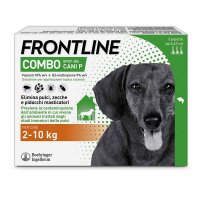 Frontline Combo Cani x3 Pipette, Antiparassitario per Cani (2-10Kg) Contro Pulci, Zecche E Pidocchi Frontline Combo Cani x3 Pipette, Antiparassitario per Cani (2-10Kg) Contro Pulci, Zecche E Pidocchi