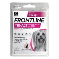 Frontline Tri-Act x1 Pipetta, Antiparassitario Per Cani (2-5Kg) Contro Parassiti Esterni E Insetti Volanti Frontline Tri-Act x1 Pipetta, Antiparassitario Per Cani (2-5Kg) Contro Parassiti Esterni E Insetti Volanti