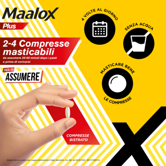 Maalox Plus 30 Compresse Masticabili