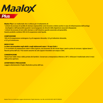 MAALOX-PLUS OS Sosp.250ml MAALOX-PLUS OS Sosp.250ml