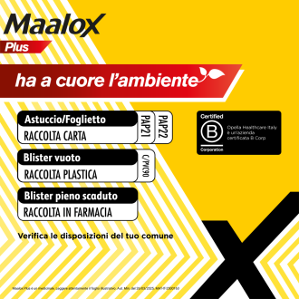 Maalox Plus 50 Compresse Masticabili