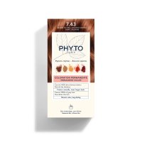 Phyto Phytocolor Colorazione Permanente Tinta Numero 7.43 - Tinta capelli colore biondo ramato dorato