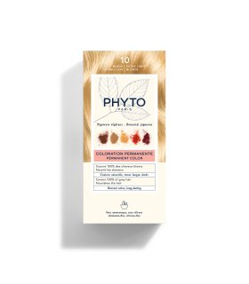 Phyto Phytocolor Colorazione Permanente Tintura Numero 10 - Tintura capelli colore biondo chiarissimo extra