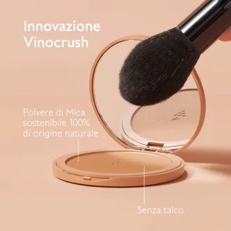 Caudalie Vinocrush Cipria Compatta - Polvere abbronzante a lunga durata - Trousse da 8,5 g
