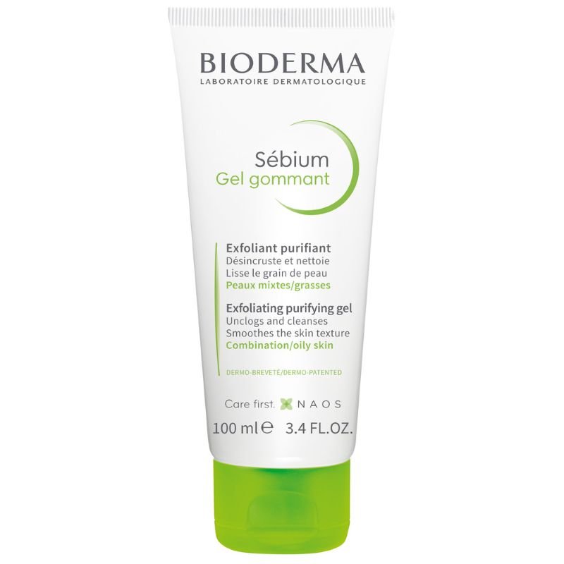 Bioderma Sebium Gel Gommant - Scrub purificante viso per pelle mista e grassa - 100 ml Bioderma Sebium Gel Gommant - Scrub purificante viso per pelle mista e grassa - 100 ml