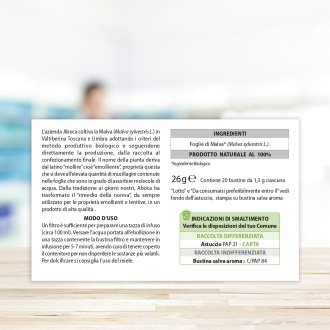 MALVA Tisana 20 Bust. ABOCA MALVA Tisana 20 Bust. ABOCA