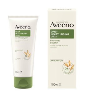 Aveeno Crema Corpo Idratante Daily Moisturising - Con Avena Colloidale adatta per Pelle Sensibile - 100 ml