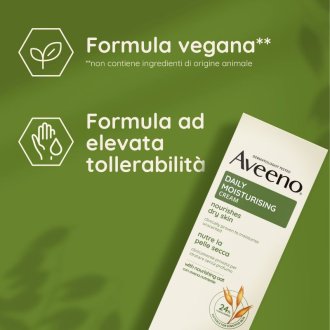 Aveeno Crema Corpo Idratante Daily Moisturising - Con Avena Colloidale adatta per Pelle Sensibile - 100 ml