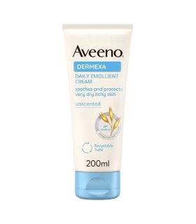 Aveeno Dermexa Crema Emolliente Quotidiana - Ideale per pelle secca a tendenza atopica - 200 ml