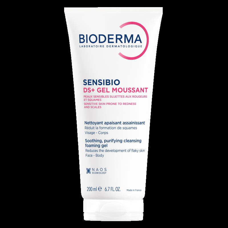 Bioderma Sensibio DS+ Gel Moussant - Gel detergente anti-rossori per viso e corpo - 200 ml Bioderma Sensibio DS+ Gel Moussant - Gel detergente anti-rossori per viso e corpo - 200 ml