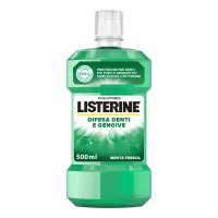 Listerine Difesa Denti e Gengive Collutorio - Ideale per l'igiene orale quotidiana - Gusto Menta fresca - 500 ml Listerine Difesa Denti e Gengive Collutorio - Ideale per l'igiene orale quotidiana - Gusto Menta fresca - 500 ml