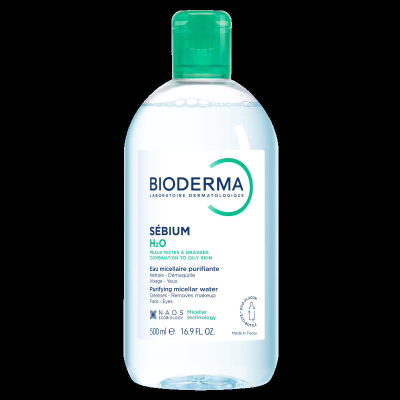 Bioderma Sebium H2O Acqua Micellare - Struccante detergente per pelle mista e grassa - 500 ml Bioderma Sebium H2O Acqua Micellare - Struccante detergente per pelle mista e grassa - 500 ml
