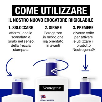 Neutrogena Lozione Corpo con Profumo - Lozione idratante per pelle secca - 400 ml