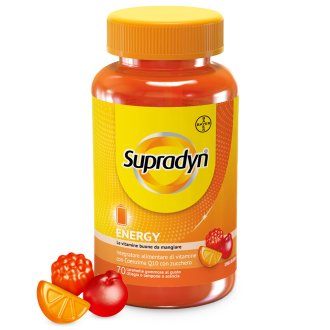 Supradyn Energy - Integratore Alimentare Multivitaminico - 70 Caramelle Gommose