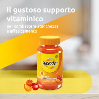 Supradyn Energy - Integratore Alimentare Multivitaminico - 70 Caramelle Gommose