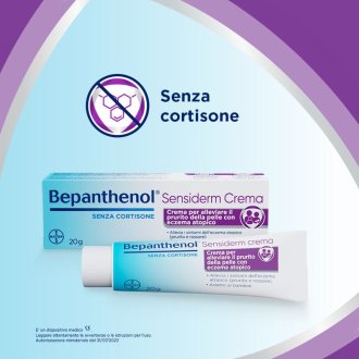 Bepanthenol Sensiderm Crema - Crema lenitiva contro le irritazioni della pelle - 20 g