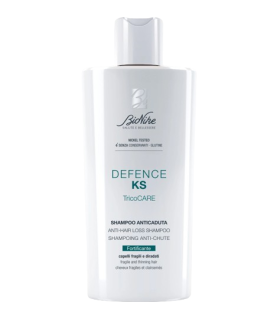 Bionike Defence Ks Tricocare Shampoo Anticaduta - Shampoo fortificante per capelli diradati - 200 ml