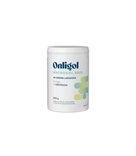 Onligol - Lassativo per stitichezza cronica e occasionale - Barattolo da 400 g con cucchiaino dosatore