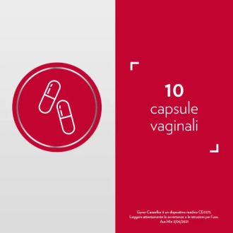 Gyno-Canesflor - Per l'equilibrio della flora batterica vaginale - 10 capsule Vaginali