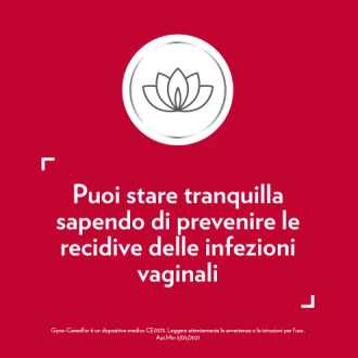 Gyno-Canesflor - Per l'equilibrio della flora batterica vaginale - 10 capsule Vaginali