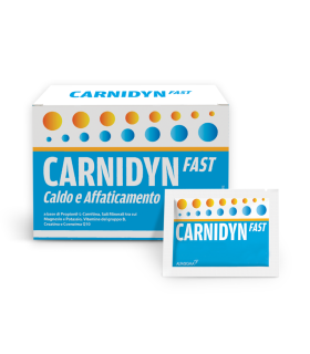 Carnidyn Fast Integratore per stanchezza ed affaticamento 20 bustine