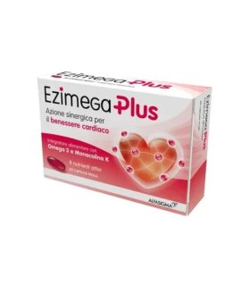 Ezimega Plus - Integratore alimentare per il benessere cardiovascolare - 20 capsule molli