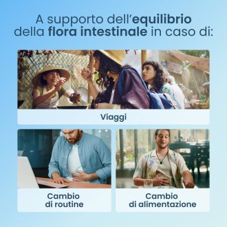 Enterogermina Viaggi - Integratore per l'equilibrio della flora batterica intestinale - 12 bustine orosolubili Enterogermina Viaggi - Integratore per l'equilibrio della flora batterica intestinale - 12 bustine orosolubili