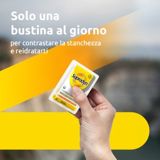 Supradyn Magnesio e Potassio - Integratore per stanchezza ed affaticamento - 14 bustine