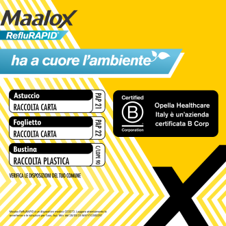 MAALOX RefluRapid 20 Bustine 10ml