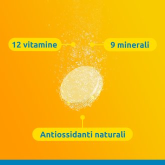 Supradyn Ricarica 50+ - Integratore antiossidante ed energizzante per adulti oltre i 50 anni - 15 Compresse Effervescenti