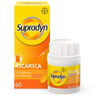 Supradyn Ricarica - Integratore alimentare energetico a base di vitamine e minerali - 60 compresse