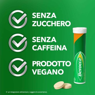 Berocca Plus - Integratore di vitamine e minerali - 15 compresse Effervescenti