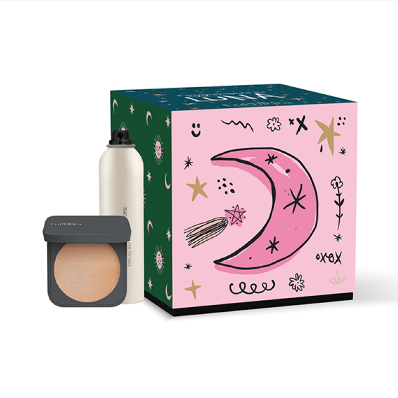 Euphidra Cofanetto di Natale Raggiungere La Luna - Illuminante viso goddess glow + Stay all day fissatore Euphidra Cofanetto di Natale Raggiungere La Luna - Illuminante viso goddess glow + Stay all day fissatore