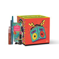 Euphidra Cofanetto di Natale Una Festa Indimenticabile - Viva eye liner + Crema mani + Rossetto mat + Matitone labbra + Matita occhi waterproof 