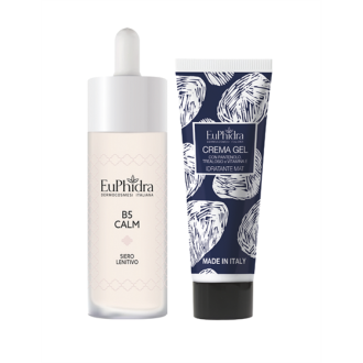 Euphidra Cofanetto di Natale Cantare A Squarciagola - Siero viso lenitivo + Crema gel viso