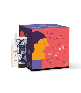Euphidra Cofanetto di Natale Cantare A Squarciagola - Siero viso lenitivo + Crema gel viso