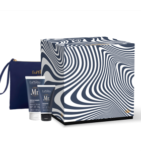 Euphidra Cofanetto di Natale Viaggiare Senza Meta - Mr. doccia shampoo idratante + Mr. dopo barba lenitivo + Beauty Travel