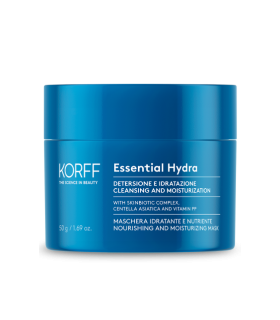 Korff Essential Maschera Idratante e Nutriente - Ideale per pelle secca e stressata - 50 g