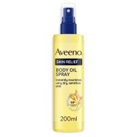 Aveeno Skin Relief Olio Corpo Spray - Spray idratante per pelle secca - 200 ml