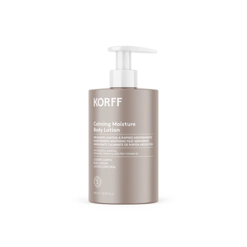Korff Calming Moisture Body Lotion - Lozione corpo idratante e lenitiva - 400 ml Korff Calming Moisture Body Lotion - Lozione corpo idratante e lenitiva - 400 ml