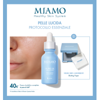 Miamo Cofanetto 2025 Protocollo Pelle Lucida - Miamo Oil Free Gel + Veline siero assorbenti