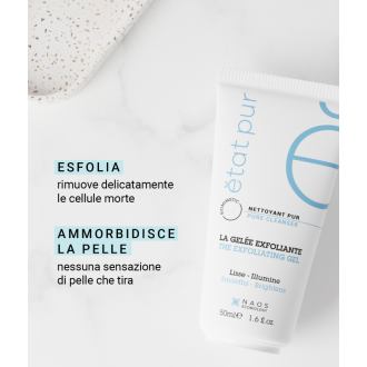Etat Pur Gel Esfoliante Viso - Trattamento levigante e illuminante - 50 ml 