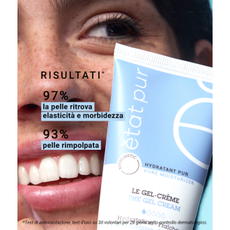 Etat Pur Gel Crema Idratante - Trattamento viso idratante per pelle da mista a grassa - 50 ml