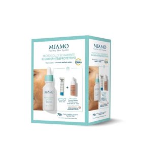 Miamo Protocollo Schiarente Illuminante e Protettivo - Pigment control Advanced siero 30 ml + Renewal peel serum 5 ml + Pigment defence sunscreen 10 ml