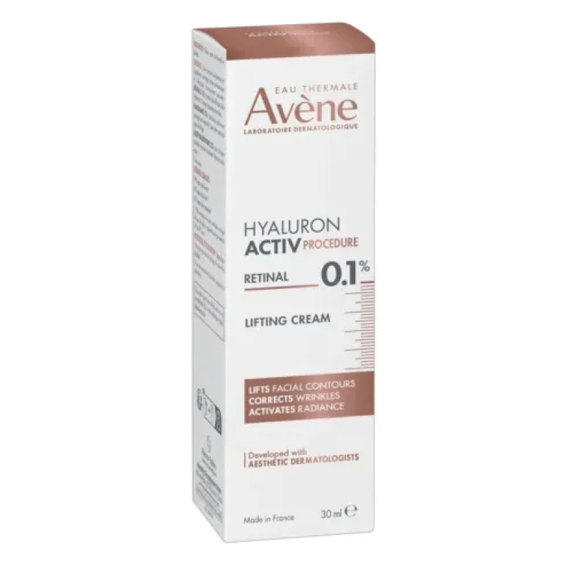 Avene Hyaluron Activ Procedure Retinal 0.1% - Crema viso antirughe effetto lifting - 30 ml Avene Hyaluron Activ Procedure Retinal 0.1% - Crema viso antirughe effetto lifting - 30 ml